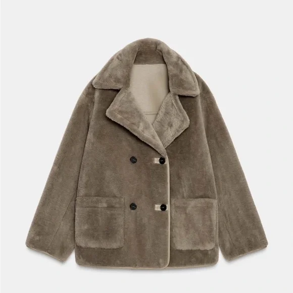 ZARA REVERSIBLE JACKET - Picture 2 of 6